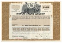 Specimen European Economic Community Bond