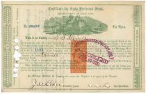Signed By Russell Sage As President