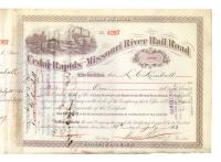 Cedar Rapids & Missouri River Rail Road