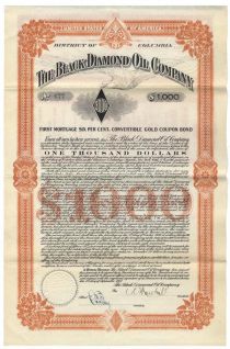 The Black Diamond Oil Company